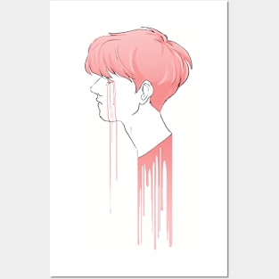 bleeding pink Posters and Art